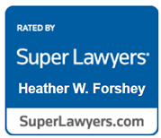 Rated by Super Lawyers Heather W. Forshey SuperLawyers.com