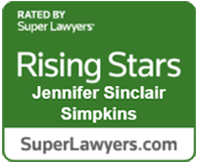 Rising Stars Jennifer sinclair simpkins superlawyer