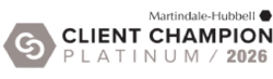 Martindale-Hubbell | Client Champion Platinum 2026